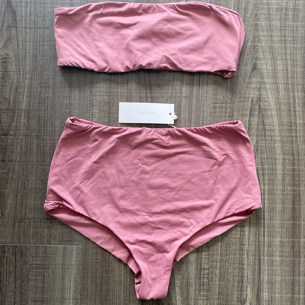 Eberjey Bikini Set. Size S, Pink
